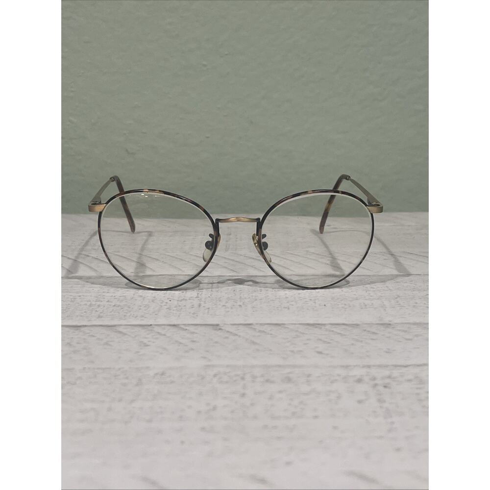 Vtg Calvin Klein CK 203 Oval Tortoise Eyeglasses 140mm ‼️Frames Only‼️